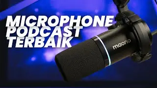 REKOMENDASI MICROPHONE UNTUK PODCAST TERBAIK DIBAWAH 1 JUTA| REVIEW MICROPHONE MAONO PD200X
