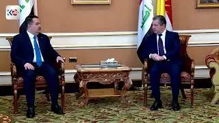 جانب من اجتماع مسرور بارزاني رئيس حكومة إقليم كوردستان مع وفد الاطار التنسيقي برئاسة السوداني