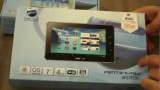 PENTA Tablet WS703C with calling Unboxing and Review