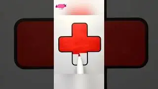 Red Cross Day Coloring Drawing Video #shorts #ashortaday
