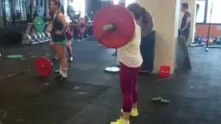 Hang Squat Clean + Front Squats at Coastal Fitness HK