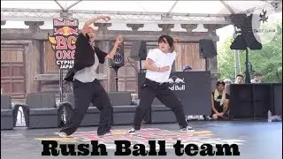 Rush Ball. Freestyle dance showcase. Red Bull BC One All Japan