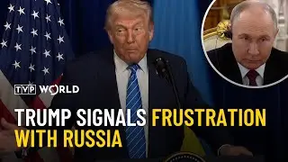 Trump signals frustration with Russia, hints Putin is stalling peace talks