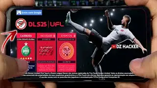Baixe !! DLS 25 MOD UFL Mobile Offline, Modo Carreira Atualizado, Gr&aacute;ficos Full HD Para Android.