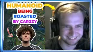 FNC Humanoid Reacts to CARZZY Being TILTED by Him 👀