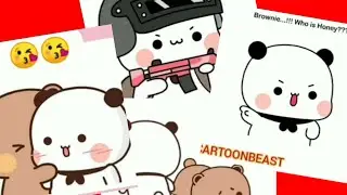 gomu peachu cute conservation🤗#bubududu #milkmocha #sugarbrownie #gomapeachlove #cartoonbeast#peachu
