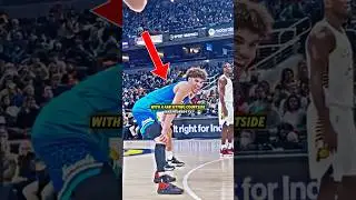 LaMelo Ball Argues with a Fan Sitting Courtside: &ldquo;You a liar&rdquo; 😭