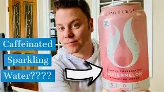 Limitless Caffeinated Sparkling Water - Watermelon