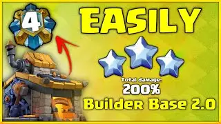EASILY 6 Star In Builder Base 2.0! - BEST BH10 Attack Strategy From #4 Player!🔥 - Clash of Clans