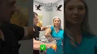 Hawkin&rsquo;s Test for Subacromial Impingement: How to Perform, Step by Step! #shorts #medical #shoulder