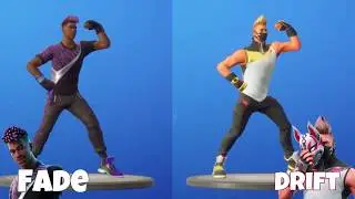 Drift Vs Fade (Dance Battle) Fortnite [OG Vs Remake] #1