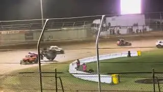 Super Rod Rollover Michael Grist The Classic Night 1 Premier Speedway Warrnambool 24/01/2025