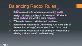 Balance REDOX - Acidic