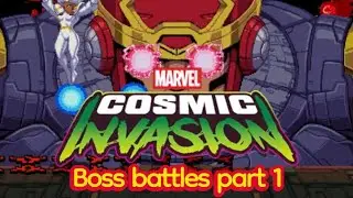 Marvel cosmic invasion - meet the BOSSES #marvelcosmicinvasion #marvelvscapcomfightingcollection 