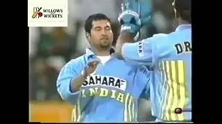 Sachin dismissing Kallis and Jonty Rhodes in Tri Series in 2001