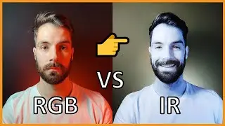 👽👉 IR vs. VISIBLE camera in 3 easy steps 📸