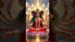 🎵 &ldquo;Gayatri Mata Aarti kids version animation&rdquo; #KidsSongs #HindiRhymes  #SimSimKidsStudio
