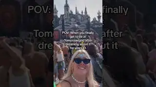 Dreams come true 🫶🏻 #tomorrowland #shorts #dreams #goals #viral #festival
