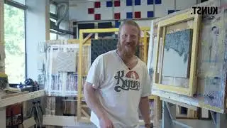 Kijkje in het atelier van Wouter Nijland