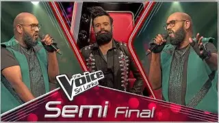 Kanishka Peiris | Sihina Mawannathi (අනන්තයට) | Team Mihindu | Semi Final | The Voice Sri Lanka