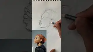 One of the best ways to draw a portrait