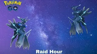 Pok&eacute;mon GO Live | Dmax Duraludon Origin Dialga Raids + Mega Lucario, Mega Scizor & Mega Steelix 1/10