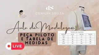 PEÇA PILOTO E TABELA DE MEDIDAS