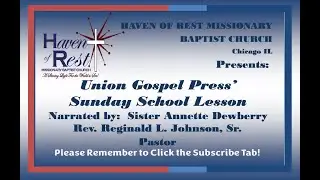 Sunday School Lesson September 21, 2025 In Heaven And Earth