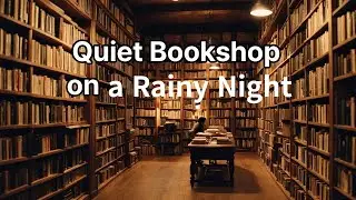 Episode3 Walking Through the Rain Toward the Bookshop .. slept in bookshop due to so sleepy and cozy