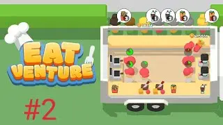 OPENING A NEW JUICE AND HOTDOG SHOP | EAT VENTURE | GAMEPLAY#2
