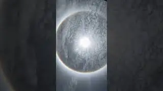 Ginormous sun look different #today #dimapur #sun