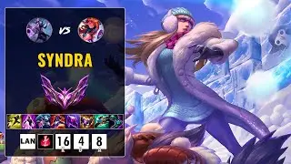 Syndra vs Zoe: 🪐 PODER ABSOLUTO: SYNDRA CON RABADON Y LUDEN (16/4/8 + CUADRA) | 25.24
