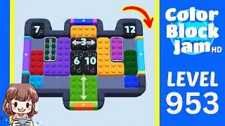 Color Block Jam Level 953 Solution Walkthrough