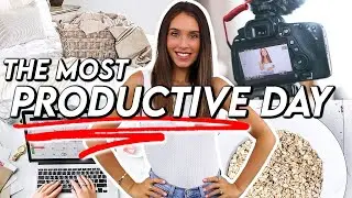 The MOST Productive Day At Home *realistic day in my life*