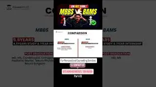👉 Low NEET Score? MBBS vs BAMS &ndash; Best Option for You in 2025 Part-01 #neet2025 #medicalcolleges