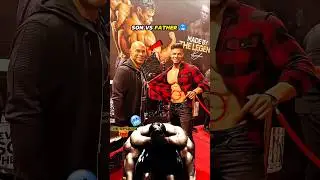 SON VS FATHER 🥶 KEVINLEVRONE MONSTER POSE ☠️ #kevinlevrone​ #bodybuilding​ #champion​  #shortsviral​