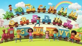 A to Z Train Alphabet Dance 🚂🔤   Fun ABC Learning and Alphabet Song for Kids   Preschool