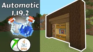 Обучающее видео по Minecraft | Наполнитель для бутылок с водой | Bedrock и Java | Маленький и простой
