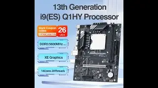 DIY Gaming Computer Motherboard CPU Combo 13th Core Interposer Q1HY ES 0000(Refer to Kit i9 13900HK)