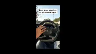 Don't place your car key on wireless charger