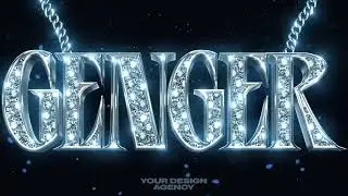 Bling Bling Diamond Text Effect and Logo Style