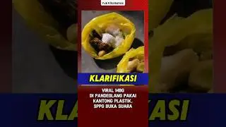 Viral MBG di Pandeglang Pakai Kantong Plastik, SPPG Buka Suara