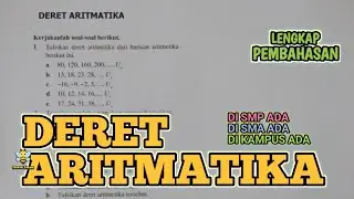 [FULL] BAHAS SOAL-SOAL DERET ARITMATIKA