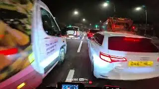 Ride to work at 5:30AM // KTM Duke 125 // Insta 360 Ace Pro
