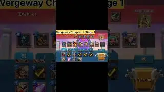 Vergeway Chapter 4 Stage 1 Lords Mobile #lordsmobile #lordsmobilerallies #lordsmobilevergeway