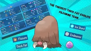 THICK FAT EVIOLITE PILOSWINE IS THE THICCCEST OUT THERE - Pokemon Scarlet & Violet VGC Regulation G