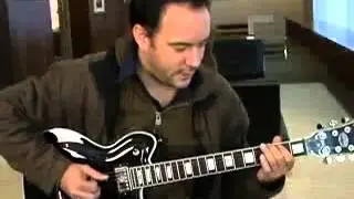Dave Matthews - interview discusses his guitar playing technique