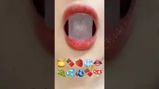 asmr ICE 얼음 eating sounds