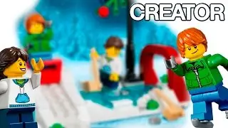 40107 - Creator, Winter Skating Scene - TimeLapse
