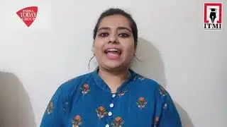 Ms. Sushmita Sinha, student from VC Programme sharing her experience with ITMI  #itmi